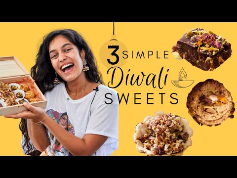 3 Simple &amp; Easy Diwali Treats - Vegan!