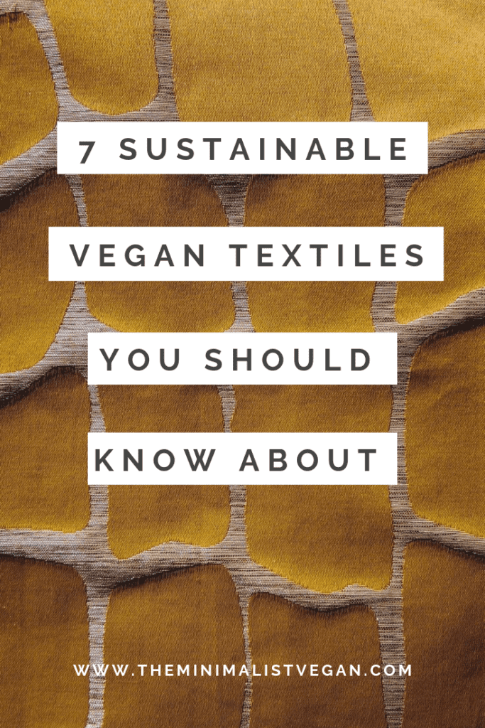 7 Textiles Veganos Sostenibles Que debes conocer | Flonchi