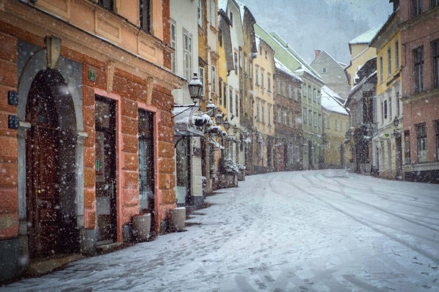 Debt-Free Living - Picture of Ljubljana Old Town