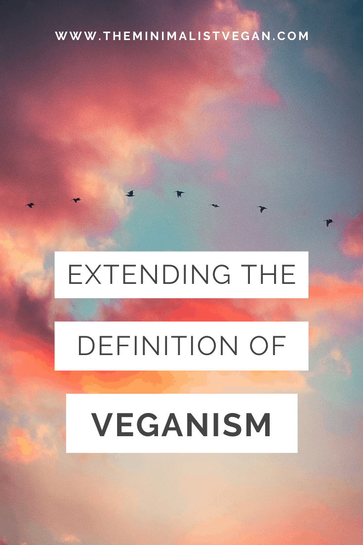 Extending The Definition of Veganism