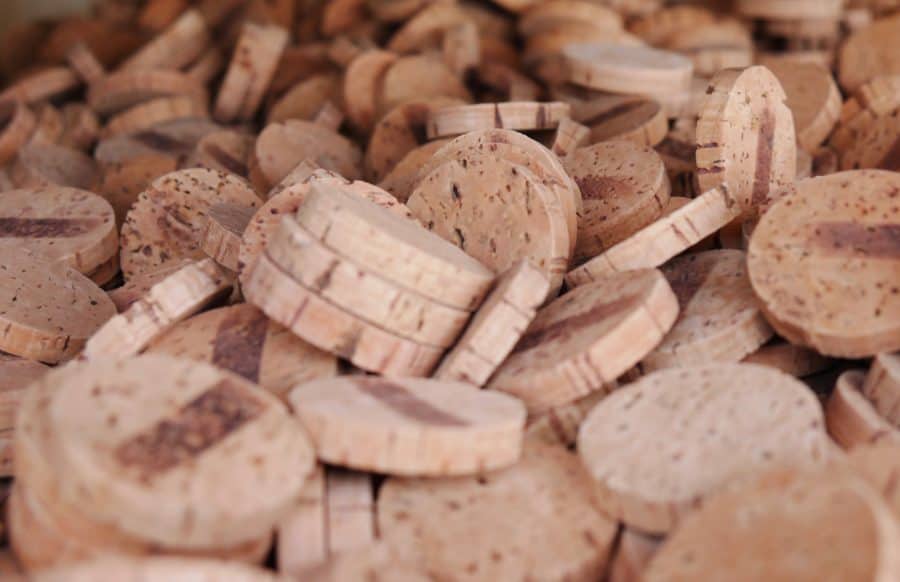 Cork pieces