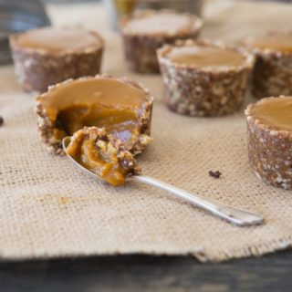 Super Simple Vegan Pumpkin Tarts (GF)