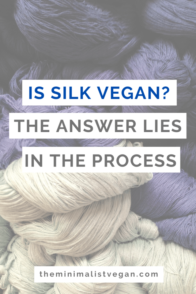 Is Silk Vegan? The Answer Lies In The Process The Minimalist Vegan