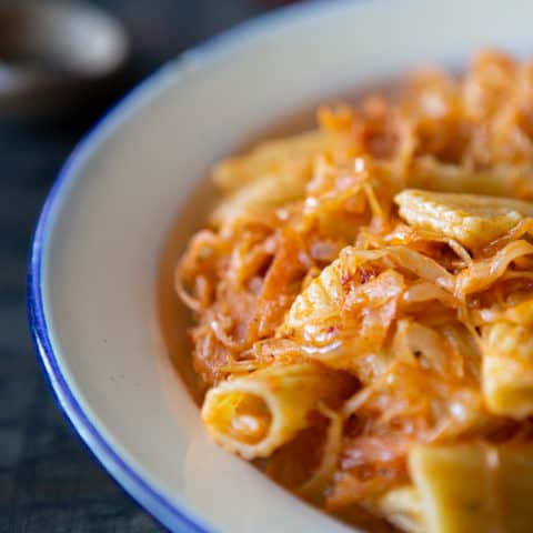 Quick and Easy Sauerkraut Pasta