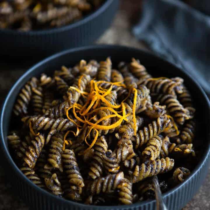 Sweet Poppy Seed Pasta