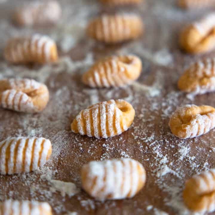 Vegan Sweet Potato Gnocchi