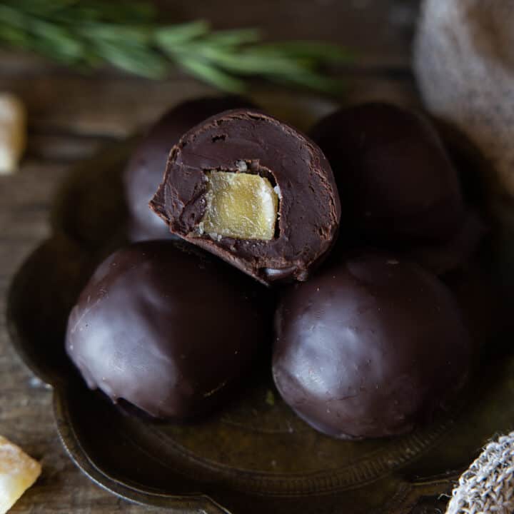 Vegan Ginger Truffles