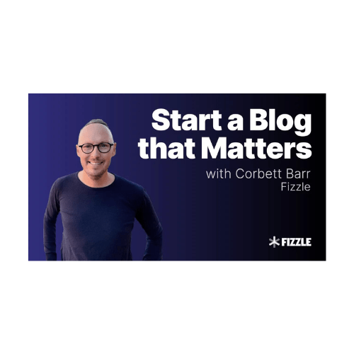 Start a Blog That Matters