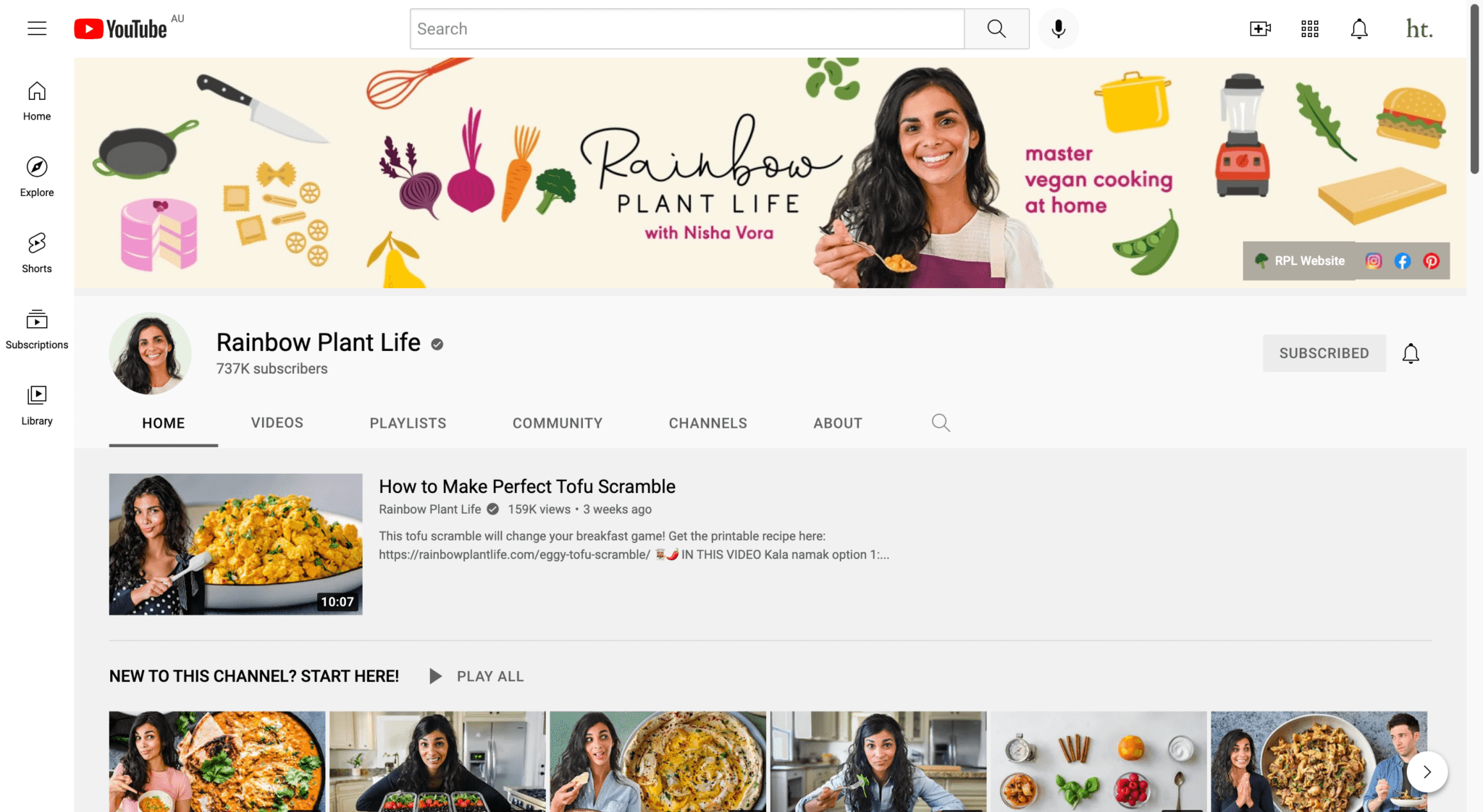 7 Vegan YouTube Channels Worth Subscribing To In 2023 | The Minimalist ...