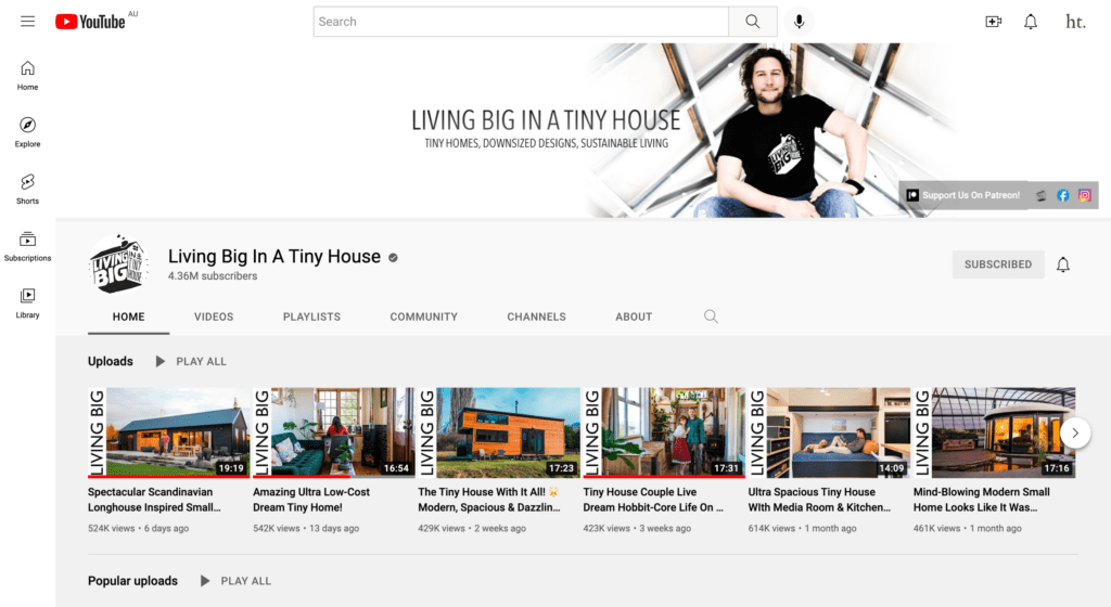 Living Big In A Tiny House YouTube